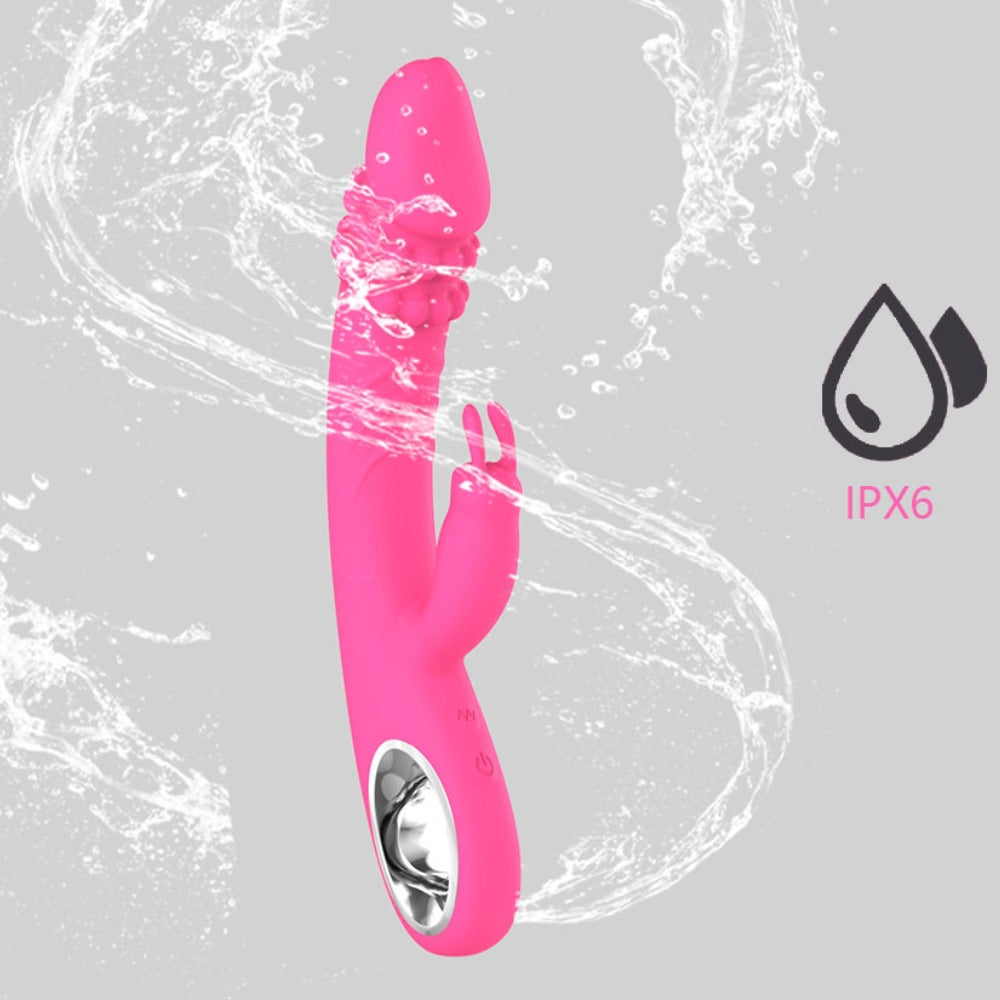 Heating Pearl Rabbit Vibrator