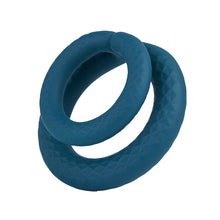 Load image into Gallery viewer, Premium Stretchy Aid Enhancing Dual Penis Ring