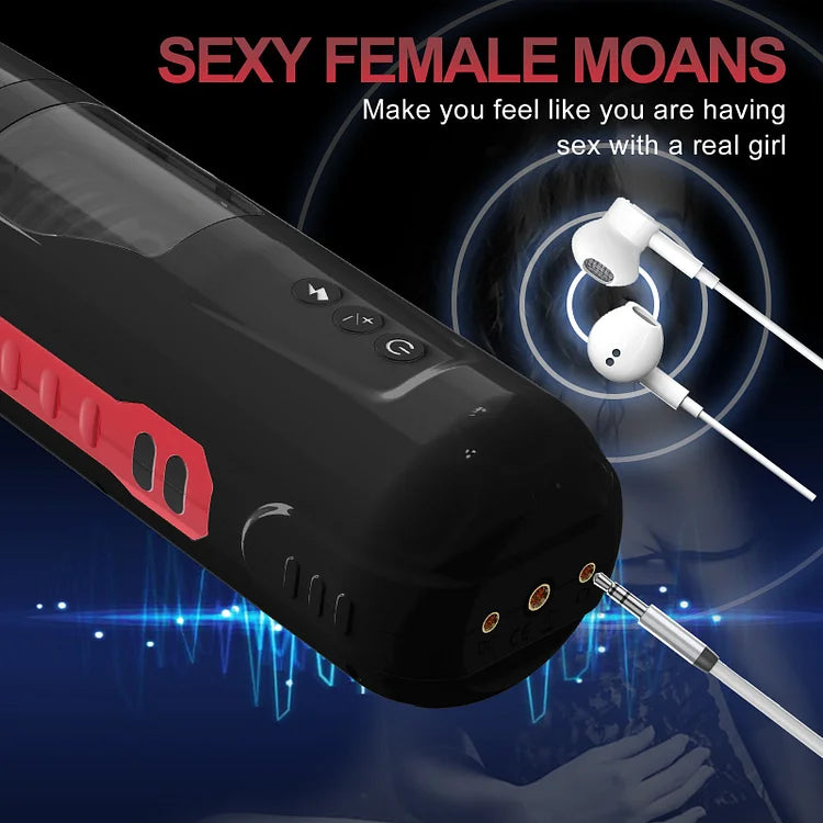 New Xianfeng Aircraft Cup Men's Fully Automatic Telescopic Rotary Voice Electric Masturbation Adult Sexual Products