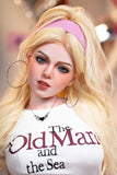US Stock - Aria 160cm C2S Silicone Head Sex Doll Natural Skin TPE Body Adult Love Doll