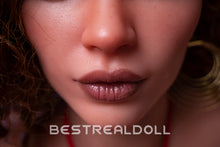 Load image into Gallery viewer, US Stock - RIDMII Anita Unique Design 162cm Silicone ROS Head Sex Doll #461 TPE Body Movable Jaw Adult BBW Love Doll