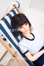 Load image into Gallery viewer, US Stock - RIDMII 163cm Momo Unique Design Short Hair App-Controlled Sex Doll Silicone Head TPE Body Realistic Love Doll
