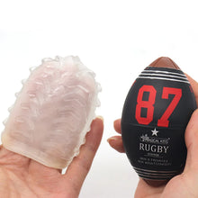 Load image into Gallery viewer, Rugby-shaped Egg Masturbation Egg Men's Portable Mini Aircraft Cup Men's Adult Sex Toys